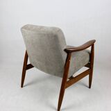 Fauteuil Lounge GFM63 Marron Clair par J. Kedziorek, 1970s