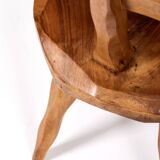 Butalist chair in olive tree, 1960s