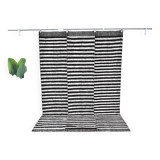 7x10 Chunky Wool Striped Handmade Rug, 206x295Cm