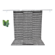 7x10 Chunky Wool Striped Handmade Rug, 206x295Cm