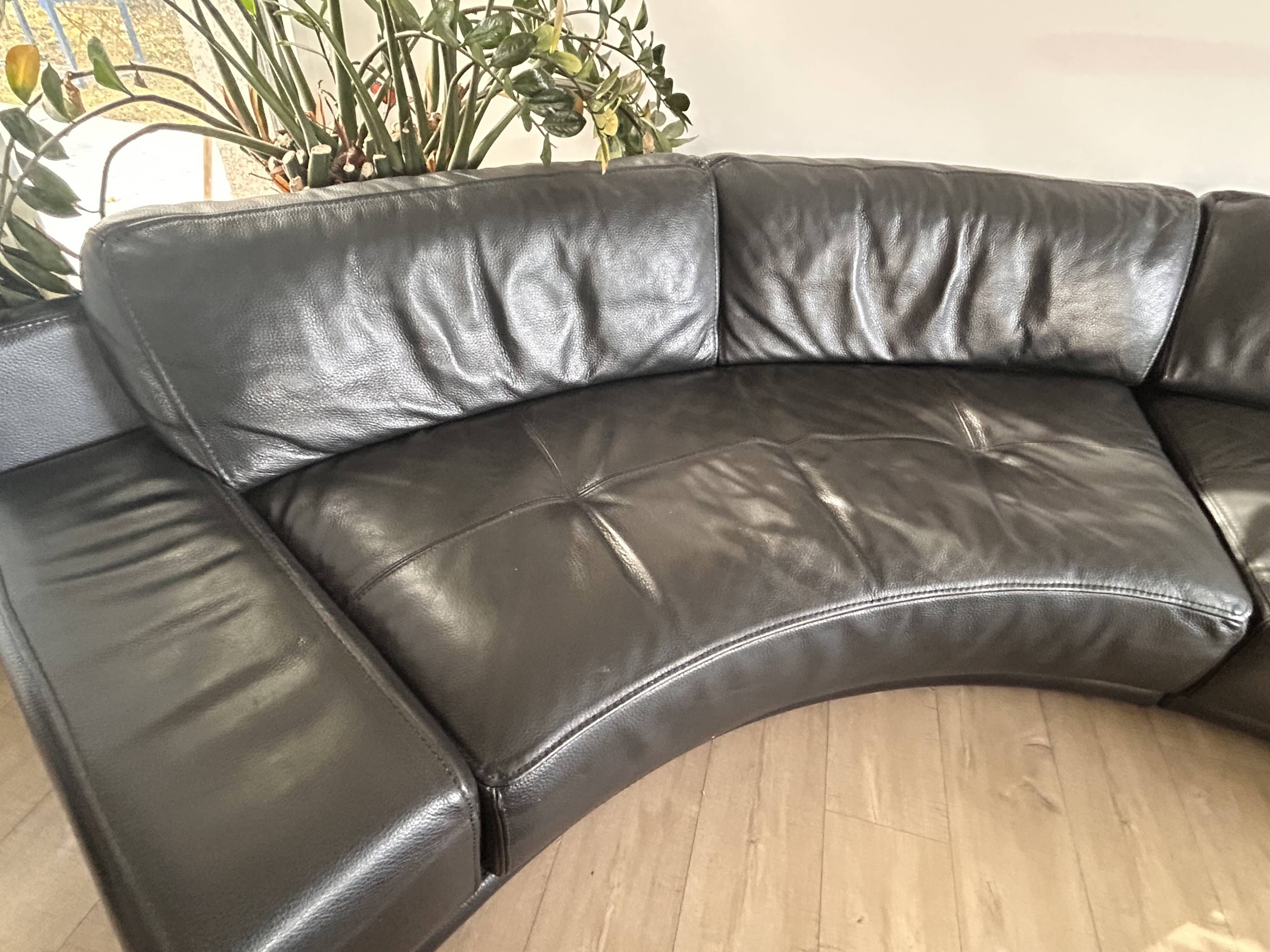 Ensemble canapé cuir modèle solstice roche bobois