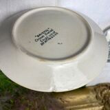 English earthenware jam stamped "Crown Ducal" old Bristol model