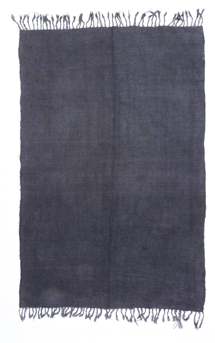 Vintage Dark Blue Turkish kilim Rug, 171x264Cm
