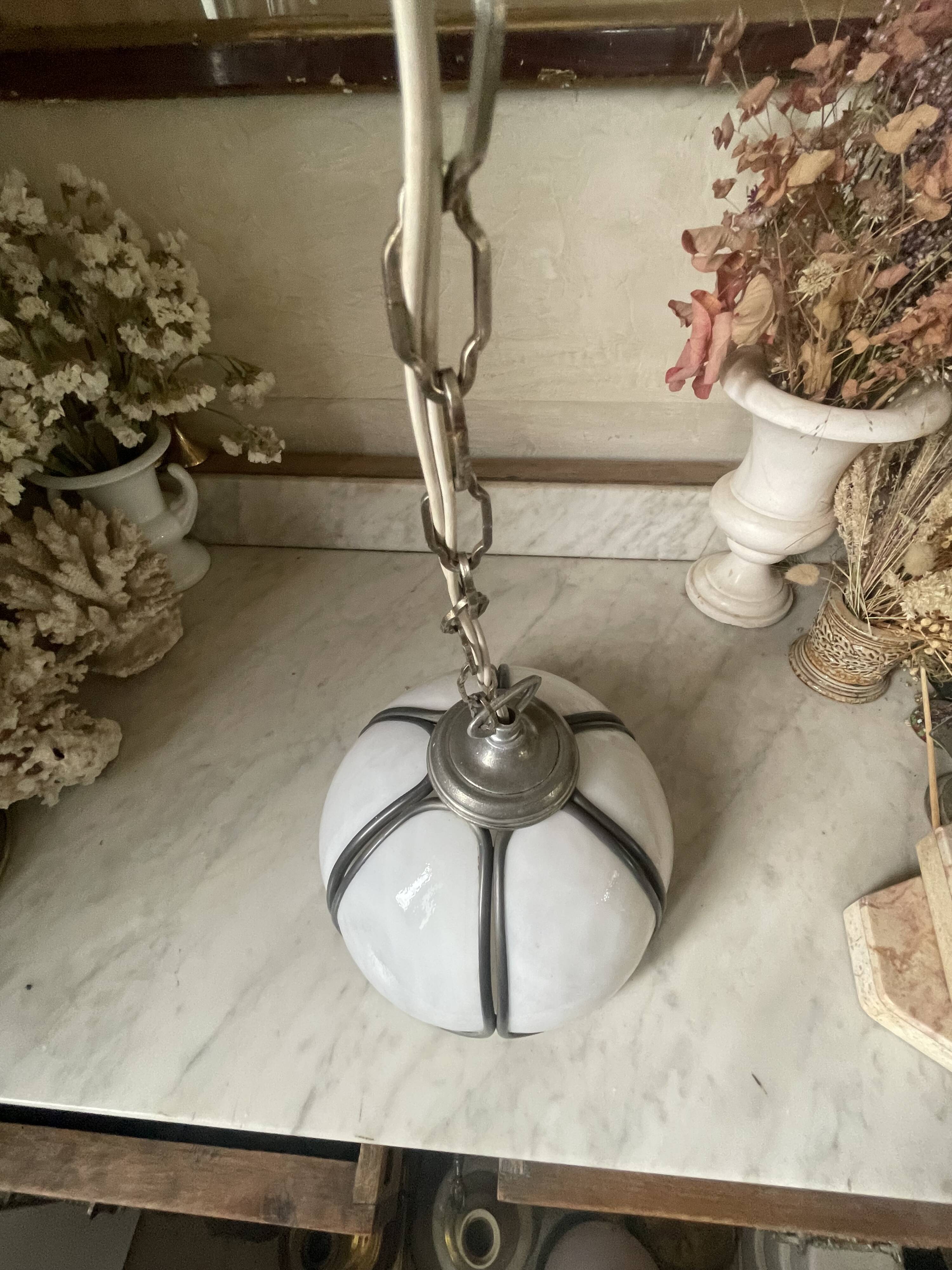 Vintage style Tiffany suspension