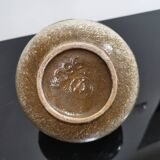 Vintage German ceramic handle vase from the 70s