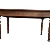 Louis Philippe oak bistro table, 19th century