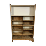 Antique pharmacy shelf