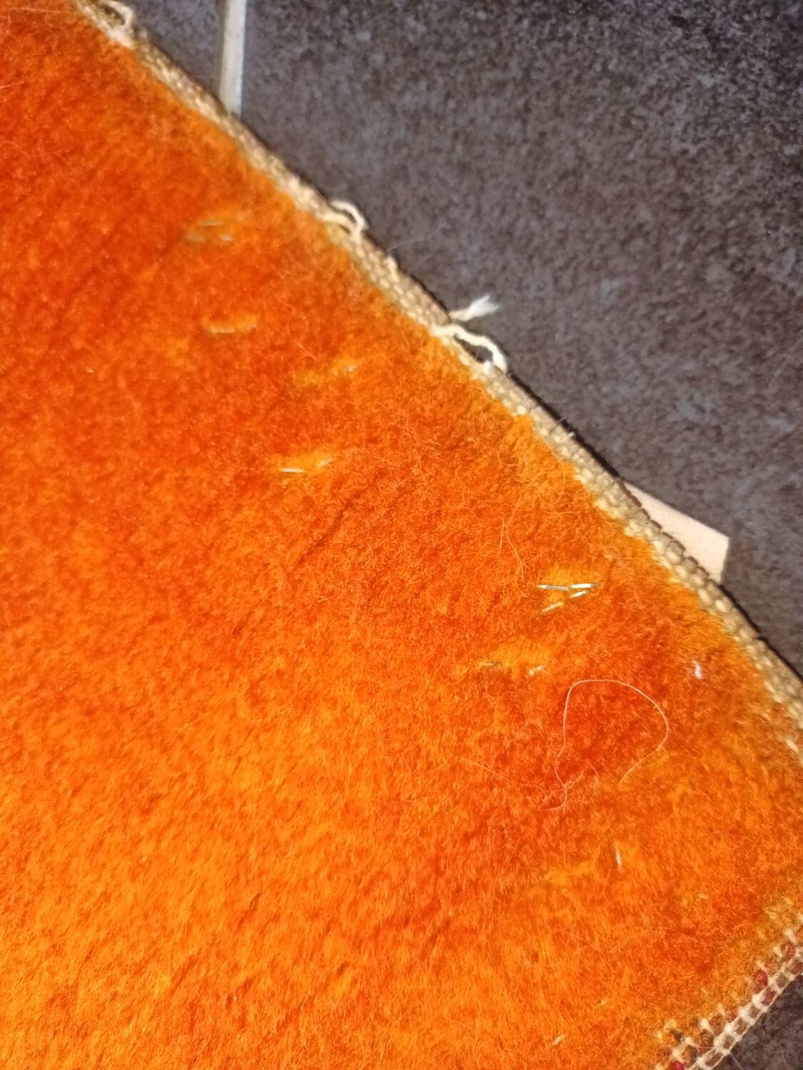 Vintage 1970 Space Age rug