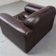 Pair of De Sede DS-101 leather lounge chairs