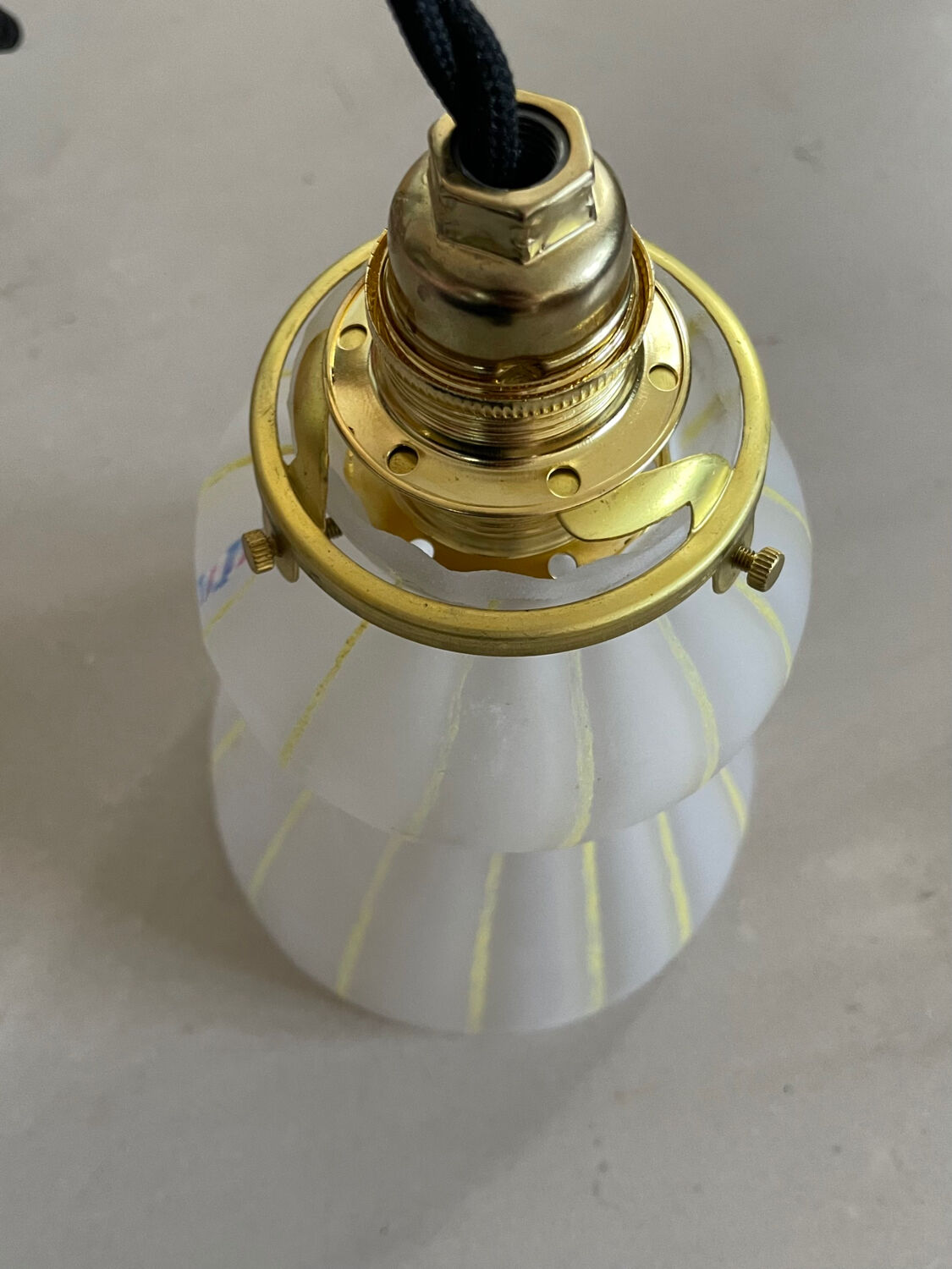 Small 50s pendant light