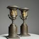 Pair of Empire bronze vases