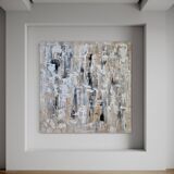 Abstract painting table