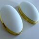 Pair of Vintage Limburg Glass  Wall Lights