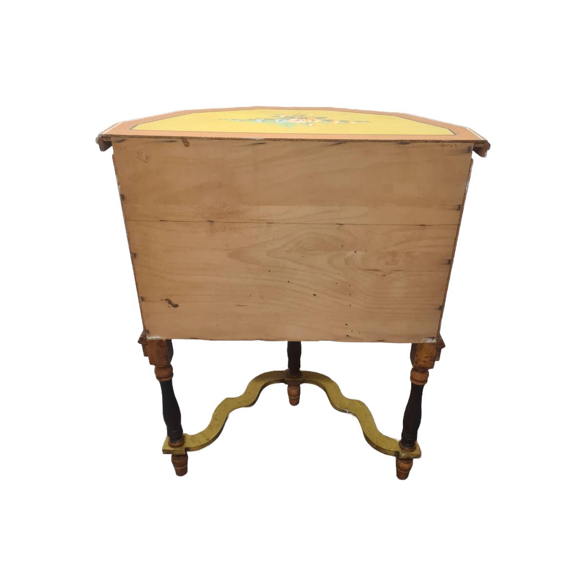 Vintage Italian Painted Cabinet, 1950s