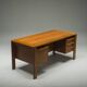 Mid-Century Teak Freestanding Desk from Gv Møbler, 1960s