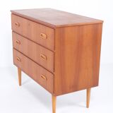 Commode vintage en teck, années 60