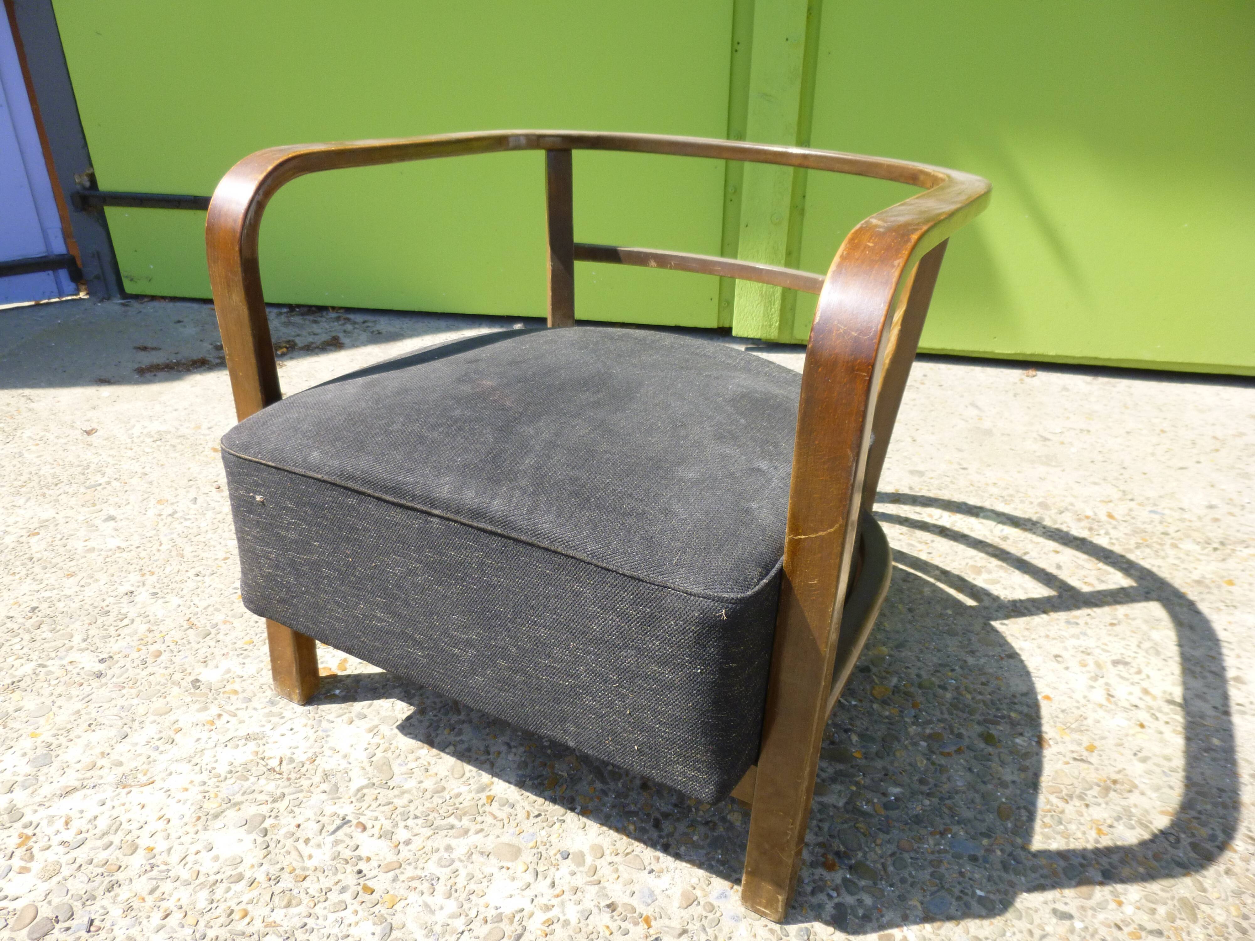 Thonet armchair from the 1940s