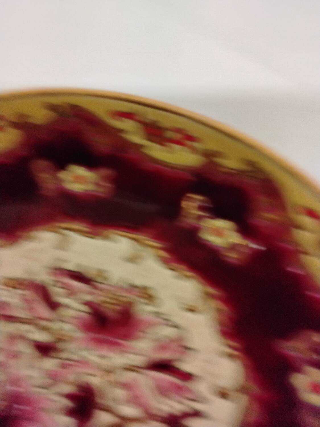 Longwy Enamels Plate