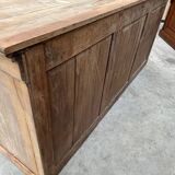 3-door cherry wood sideboard