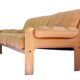 Norwegian modern ekornes teak & leather 3 seater sofa, model montana, 1970’s
