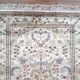 Handmade silk cashmere rug 151x92cm