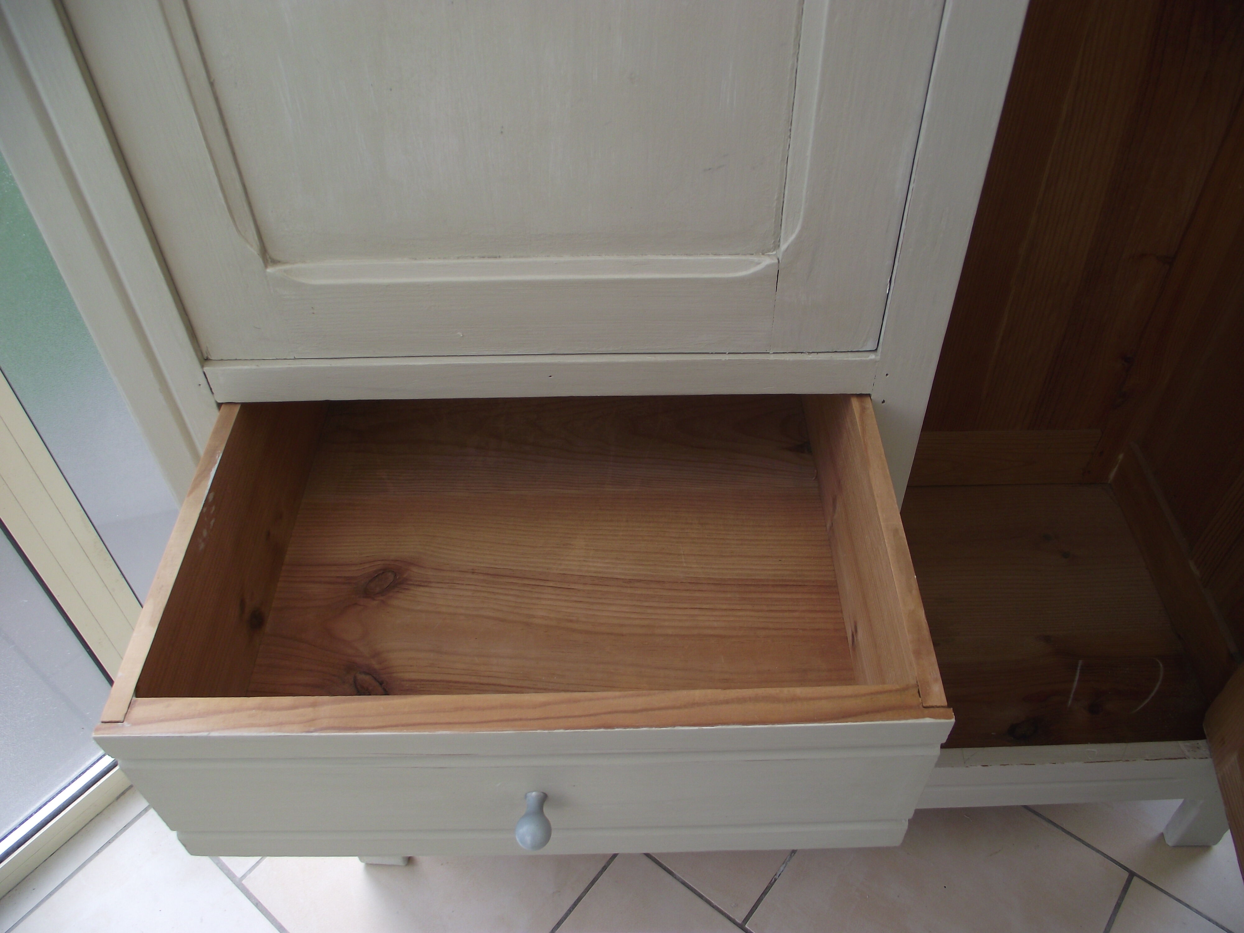 Painted Parisian wardrobe