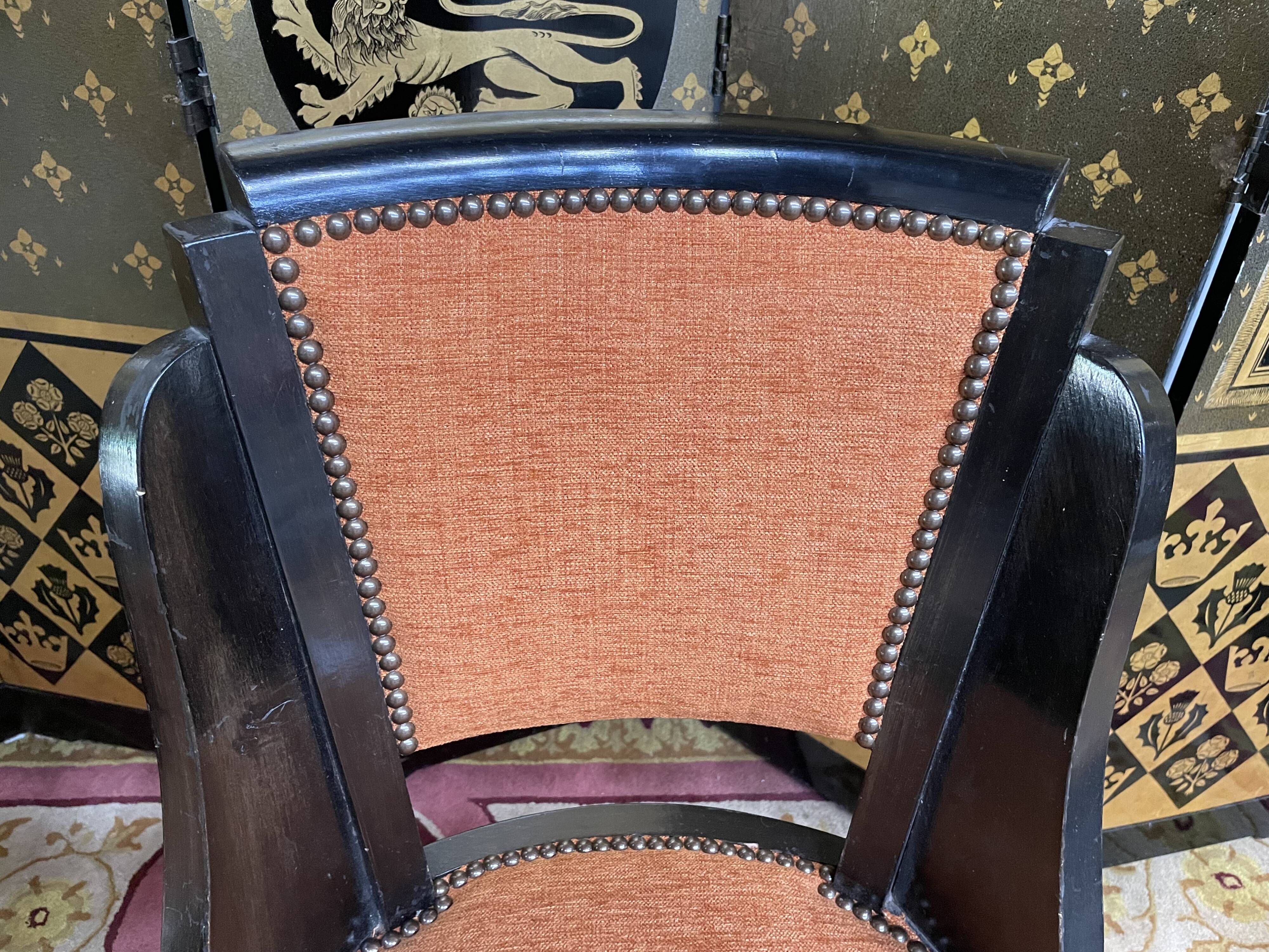 Pair of restored Art Deco period chairs