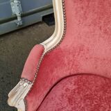 Paire de fauteuils anciens style Louis XV