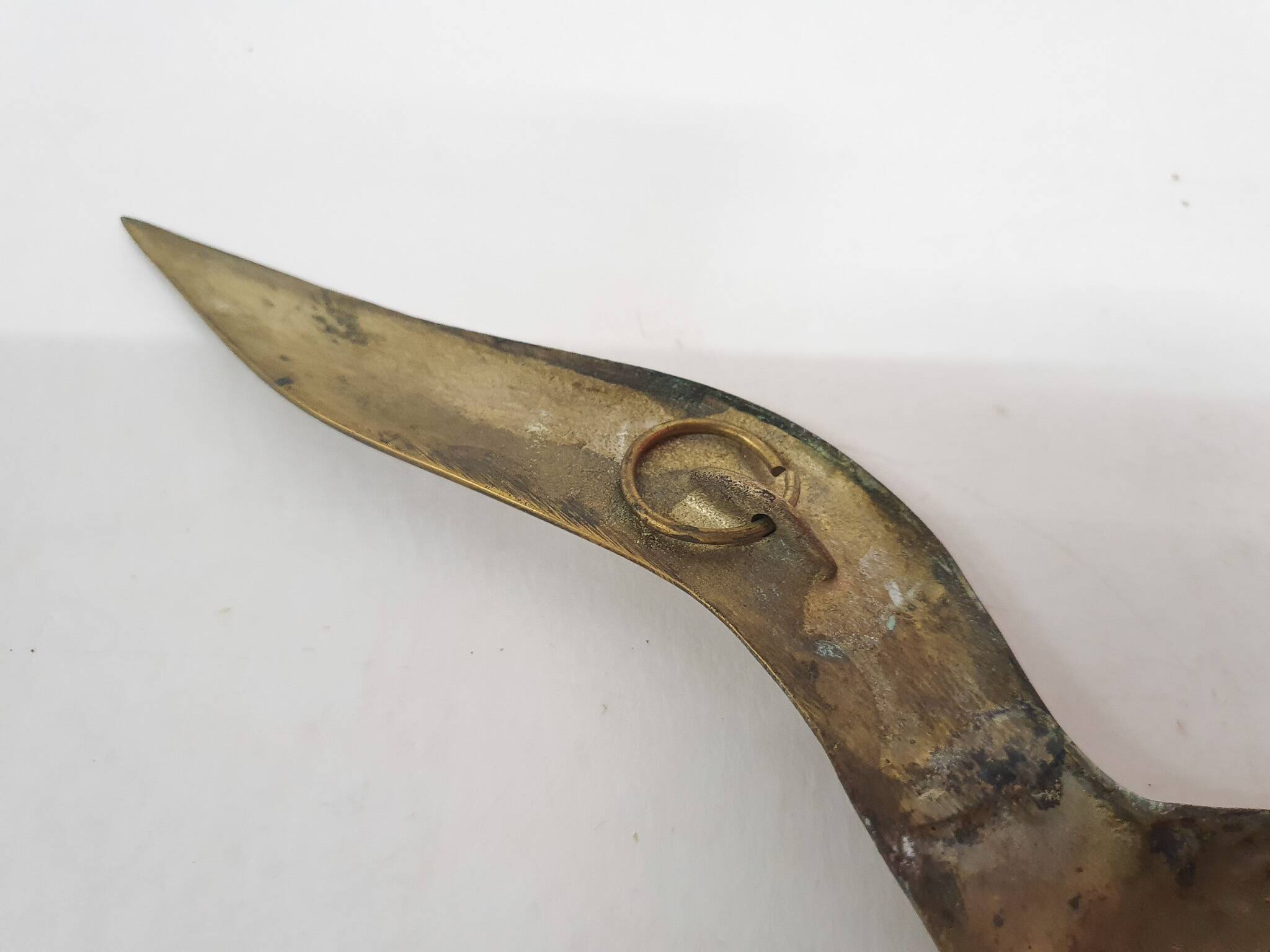 Set of three brass wall objects - birds, The Netherlands, 1960's