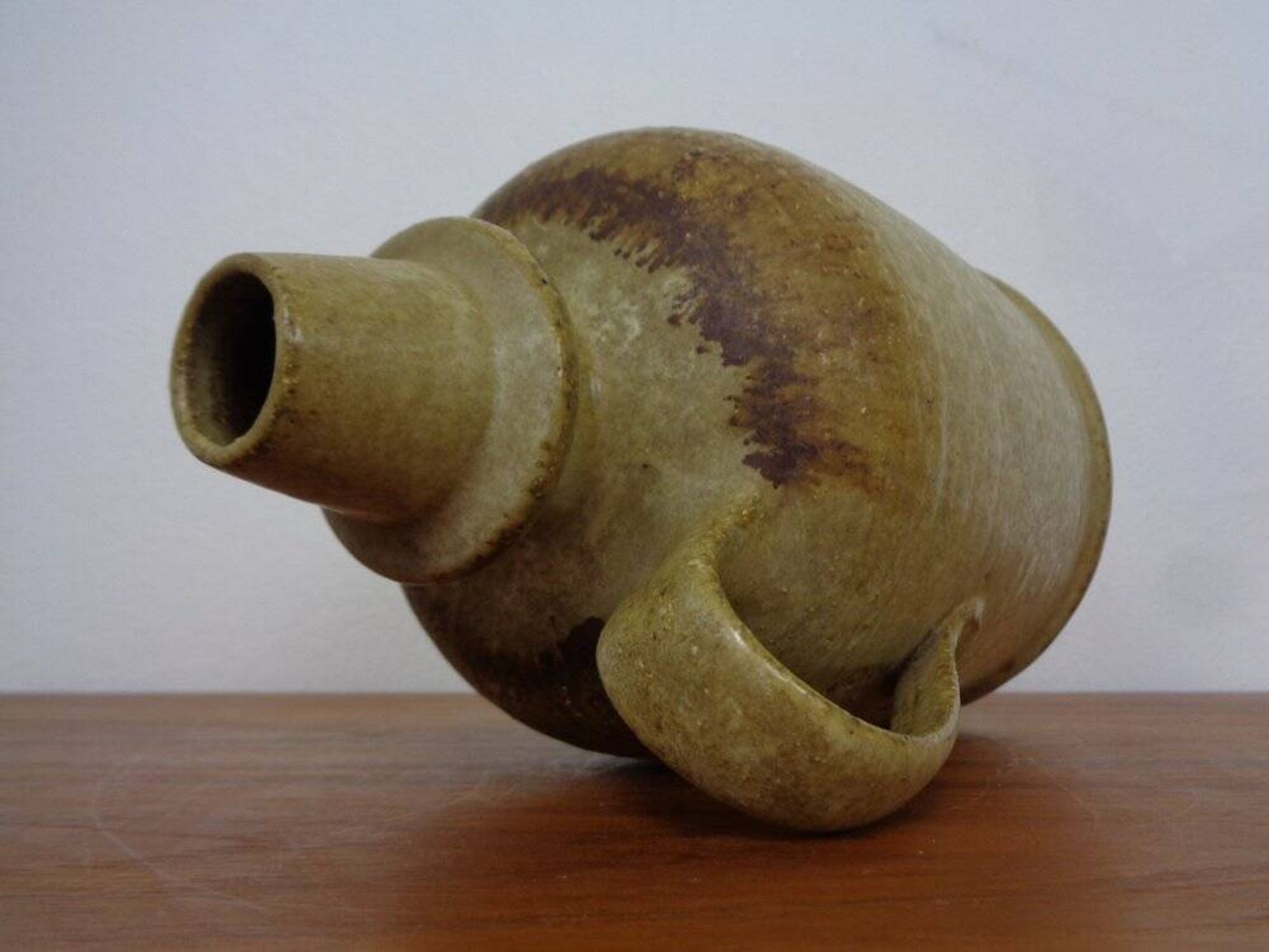 Studio ceramic pitcher by Rudi Stahl, Germany, 1960s