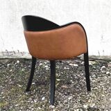 "Roulette" designer armchair(s), Bross Italy