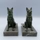 Art deco bookends