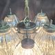 Vintage chandelier by Carlo Scarpa for Venini Murano in blown glass – Italy