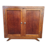Vintage console sideboard with compass feet