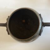 Pot cover vase face 1900 patina of origin