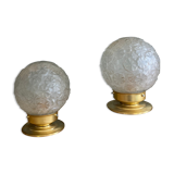 Paire de lampes