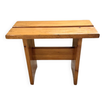 Tabouret, mobilier de montagne, 1970
