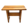 Tabouret, mobilier de montagne, 1970