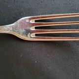 Ercuis silver-plated metal cutlery set with laurels decor