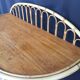 Vintage rattan console
