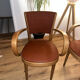 Pair of Fischel armchairs in bent wood