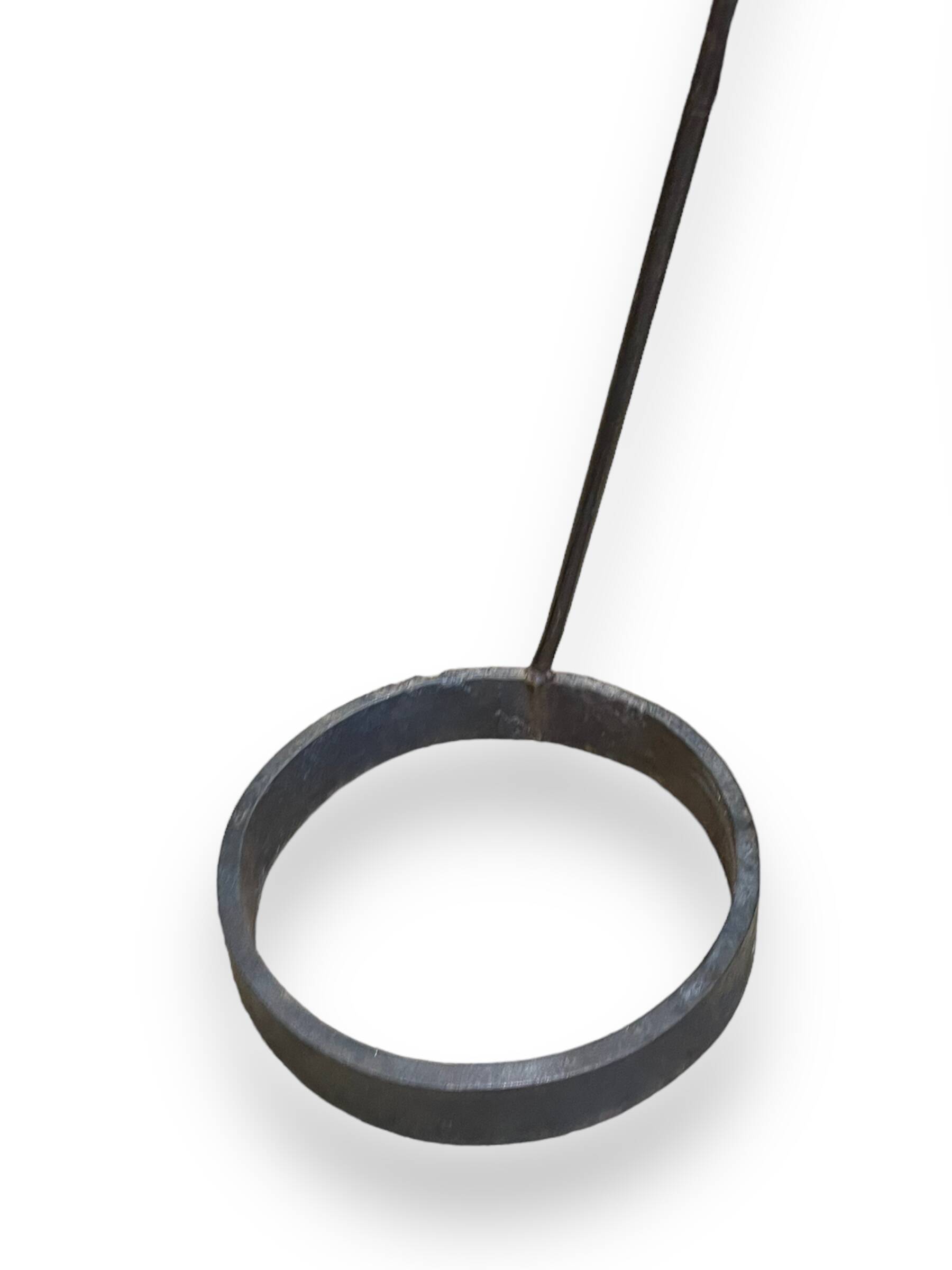 Metal flowers floor lamp