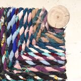 Recycled fabrics stool