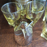 Set of 7 shooting glasses