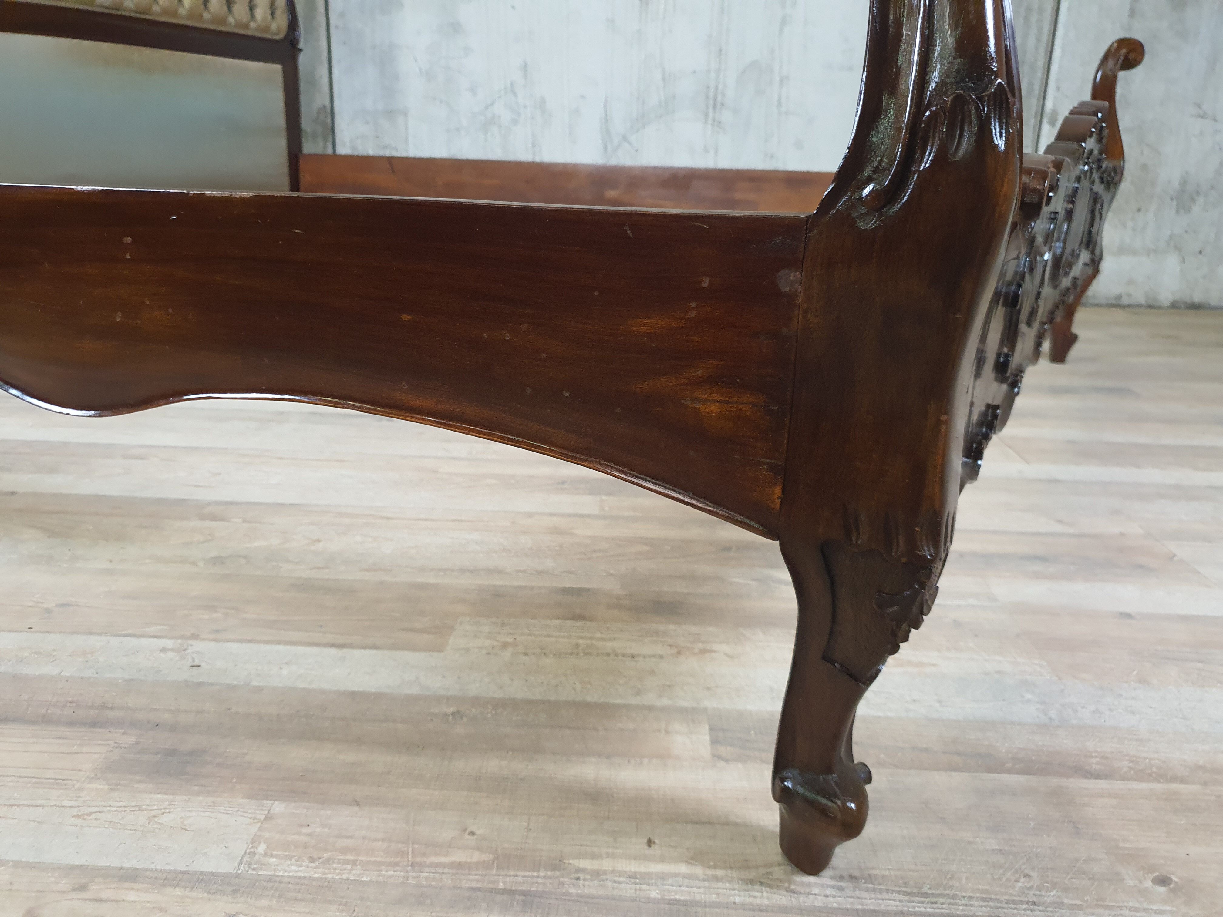 Baroque double bed - 20th century