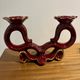 Pair of ceramic boudoirs S.R Bonome