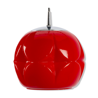 Red Peil & Putzler Pendant Lamp