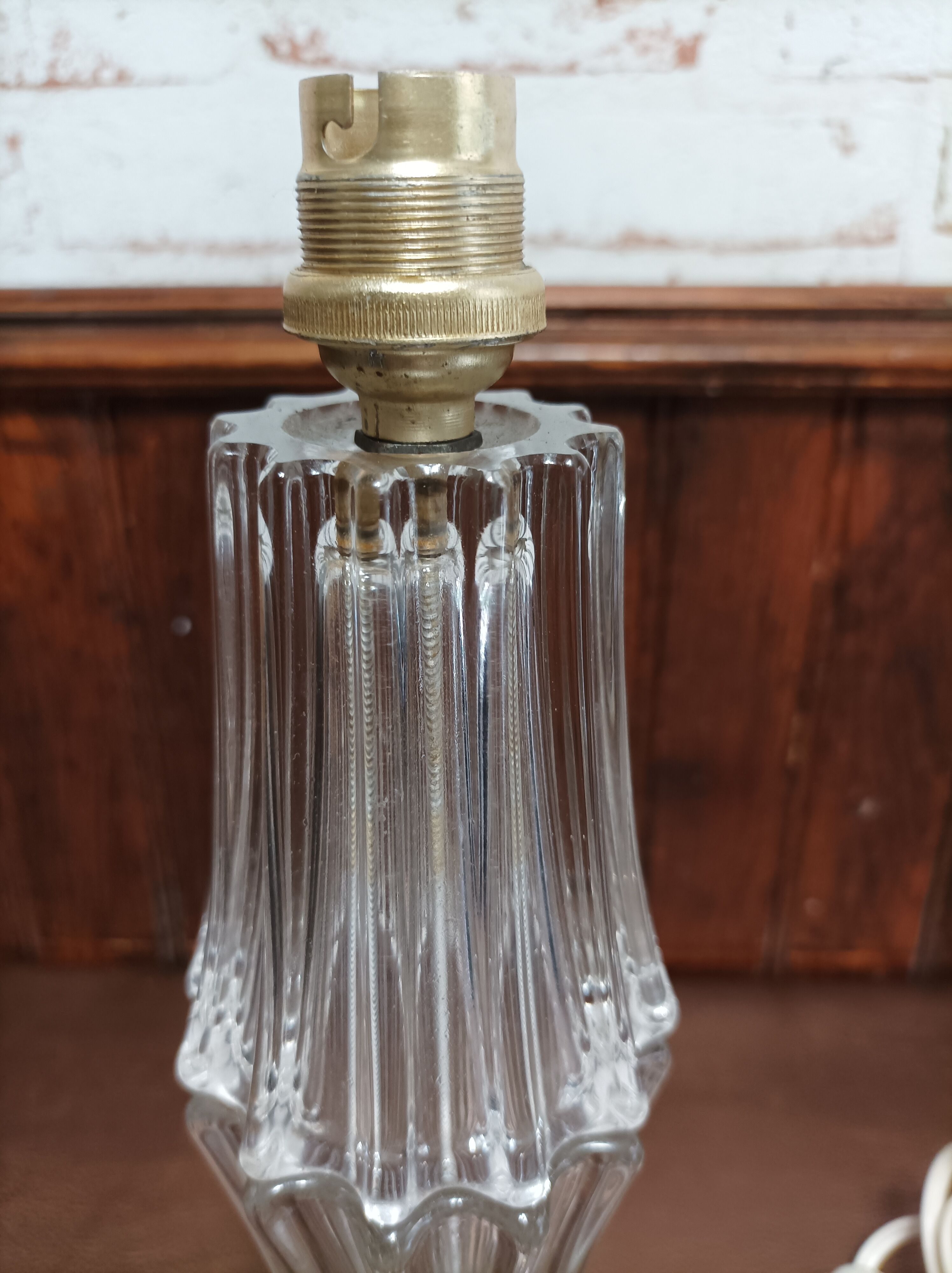 30 cm crystal lamp base