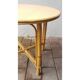 Rattan side table