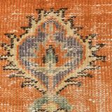 6x8 Brunt Orange & Beige Aesthetic Vintage Rug, 188x262Cm